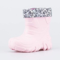 365162-18 розовый сапожки малодетская, дошкольная Полимерн.мат.